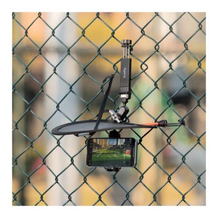 SmallRig 5726 - mocowanie, uchwyt montażowy na ogrodzenie/płot lub siatkę - przykład użycia